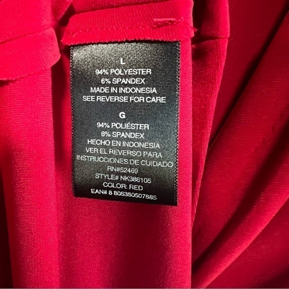 New Norma Kamali Dress, SWEETHEART DRESS, Red, New with Tags, Wrap dress - Picture 6 of 7
